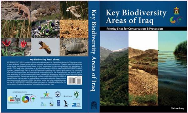 Priority sites for conservation and protection: “Key Biodiversity Areas of  Iraq”