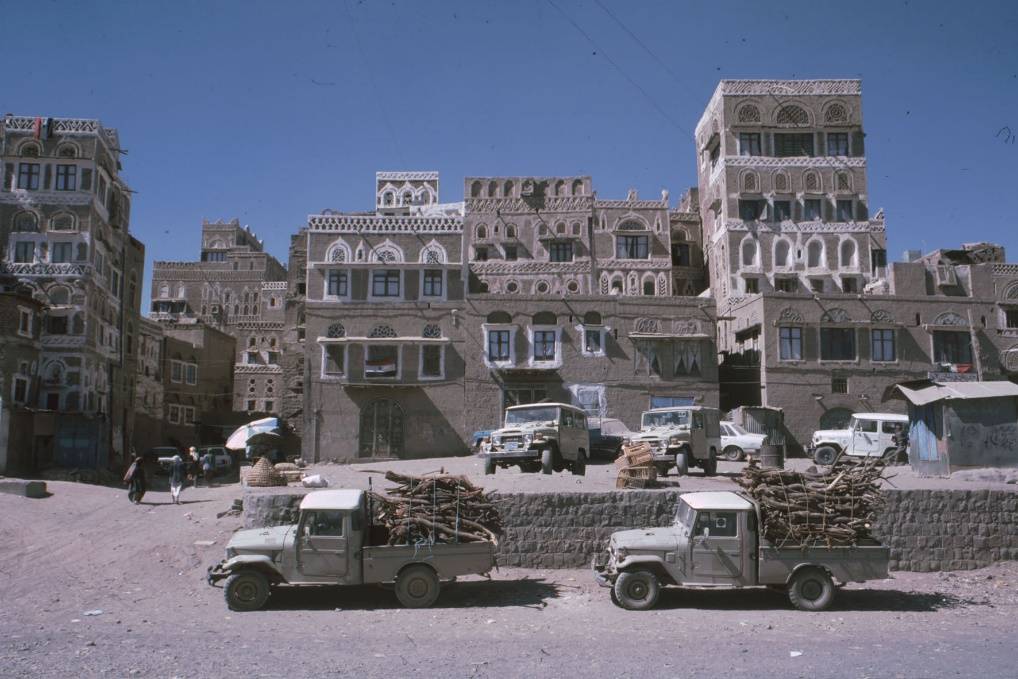 Sana'a and its wonderful architecture in 1985