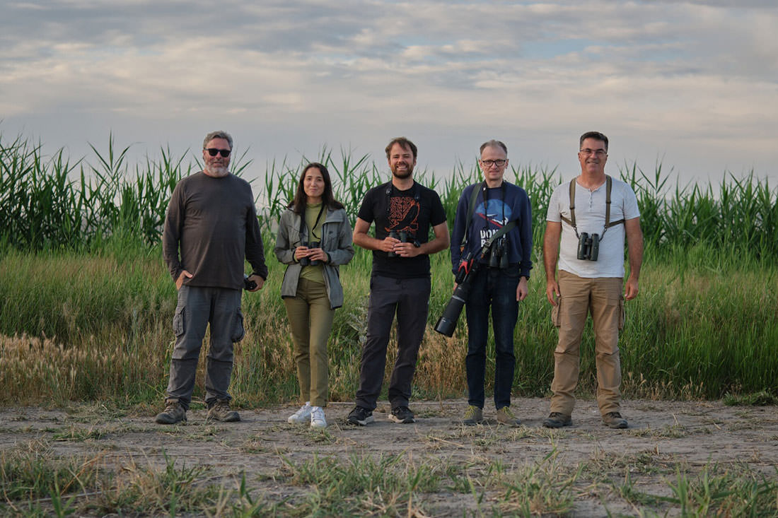 The core team from Biopolis and Ornithologia.